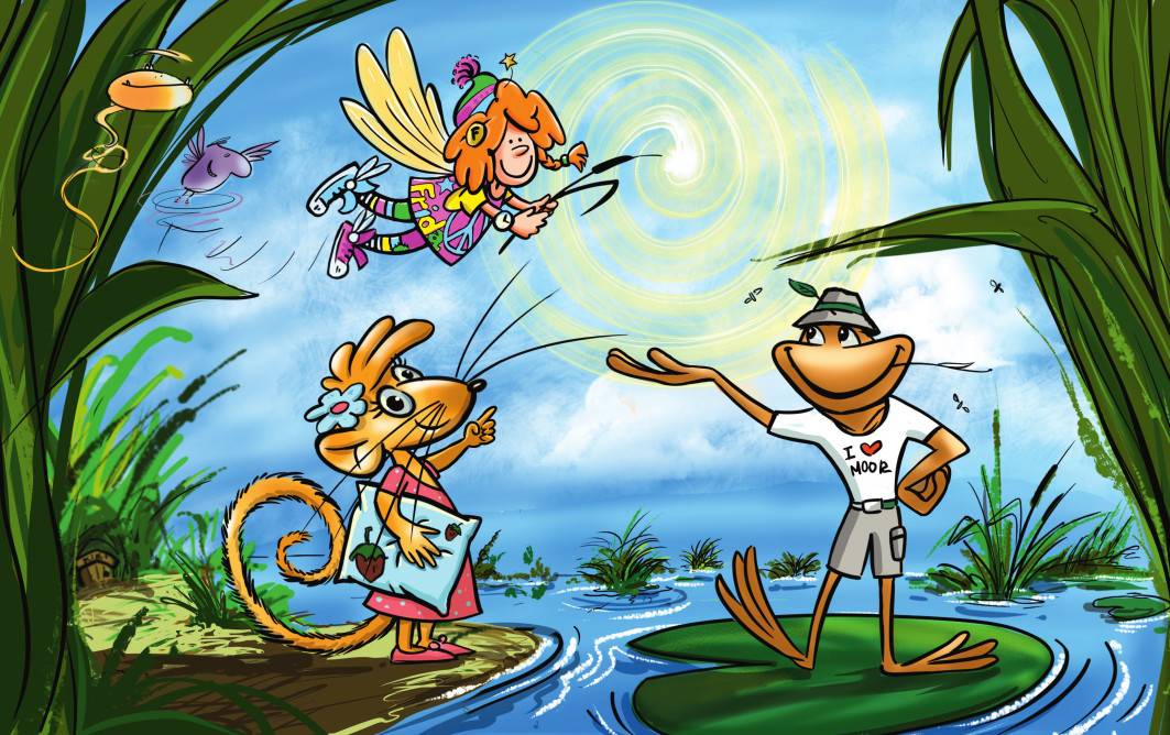 Illustration: Kiki und Yorck